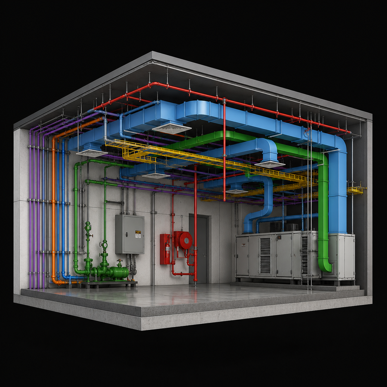 HVAC, Electrical & Plumbing Modeling
